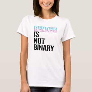 Camiseta O gênero não é binário