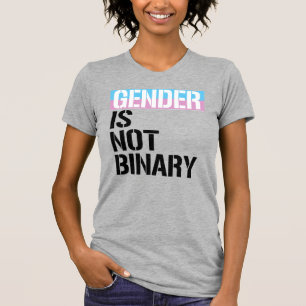 Camiseta O gênero não é binário