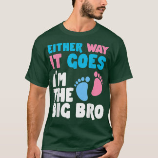 Camiseta O gênero revela de qualquer jeito que vai, eu sou 