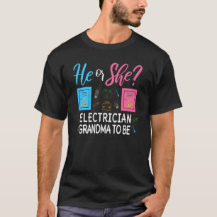 Camiseta O Gênero Revela Ele Ou Ela O Futuro Eletrico Da Na
