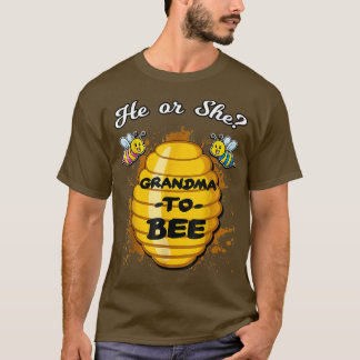 Camiseta O Gênero Revela O Que Será Ele Ou Ela Vovó
