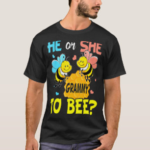 Camiseta O Gênero Revela Que Ele Ou Ela Arranja O Grampo De