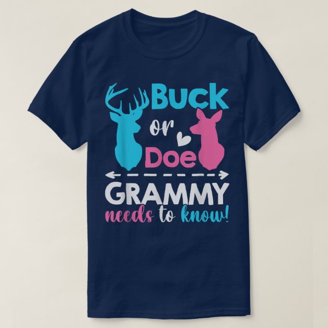 Camiseta O gênero revela-se a arca ou o Grammy precisa de s (Frente do Design)