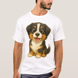 Camiseta O Gentil Gigante Alpino: Cão de Montanha Bernês