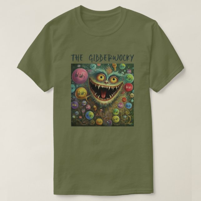 Camiseta O Gibberwocky (Frente do Design)