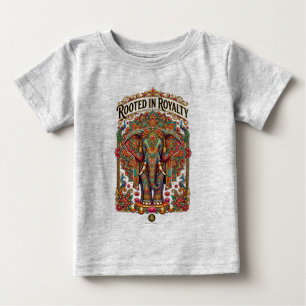 Camiseta O Gigante Gentil: Design Artístico de Elefante