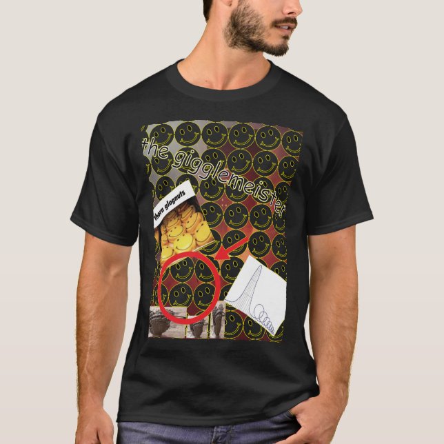 Camiseta O Giggler retrô (Frente)