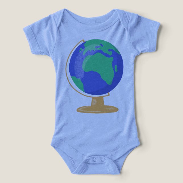 Camiseta o globo (Design frontal)