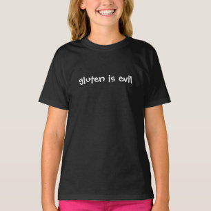Camiseta o glúten é tshirt mau