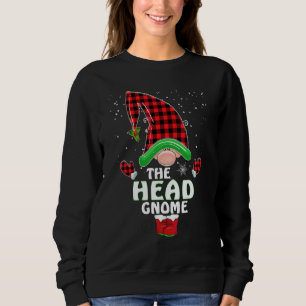 Camiseta O Gnome Chefe de Família de Pijama de Natal Combin