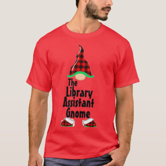 Camiseta O Gnome do Assistente de Biblioteca