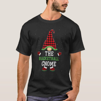 Camiseta O Gnome do Basquete  Grupo de Pijama de Natal Comb