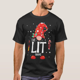 Camiseta O Gnome Iluminado Correspondente da Família Natal