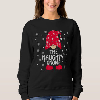 Camiseta O Gnome Travesso Família Correspondente de Natal P
