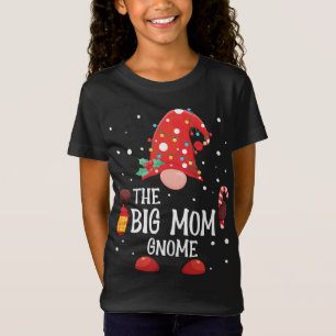Camiseta O Gnomo de Natal da Família da Mãe Grande