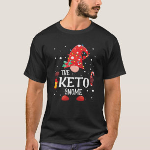 Camiseta O Gnomo de Natal da Família Keto Gnomo