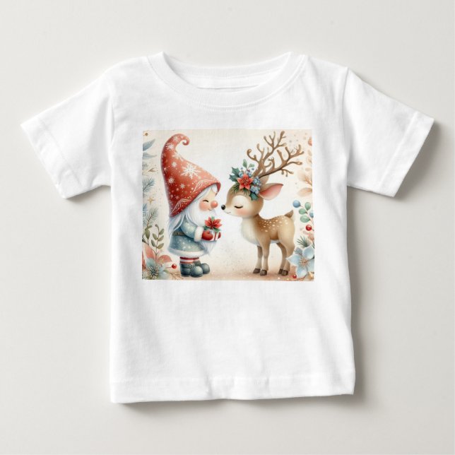 Camiseta O Gnomo E A Rena (Frente)