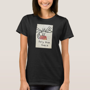 Camiseta O Goblin do Jelly Bean por Ella Mischievous