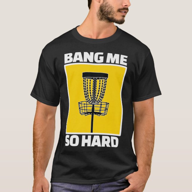 Camiseta O Golf Disco Me Prende Com O Frisbee Retrorativo E (Frente)