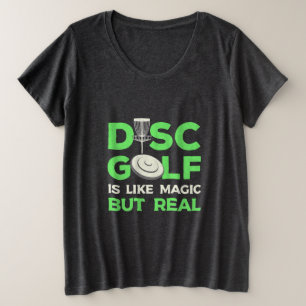 Camiseta O Golfe De Disco É Magro Mas Real