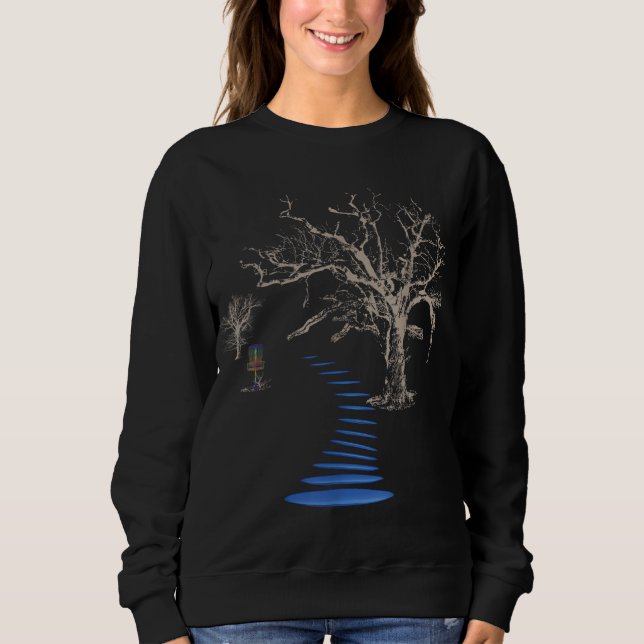 Camiseta O Golfe Disco Na Floresta (Frente)