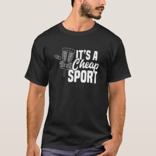 Camiseta O Golfe Do Disco É Um Esportes Baratos, Frisbee Fr