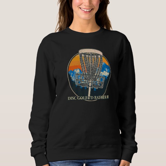 Camiseta O Golfe do Disco, Eu Preferencialmente Sarcástico. (Frente)