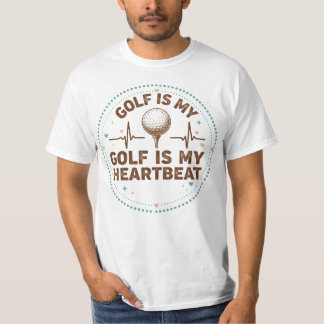 Camiseta O Golfe é Meu Coração