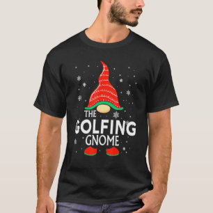 Camiseta O Golfing da Família Gnomo Pajama Golfing
