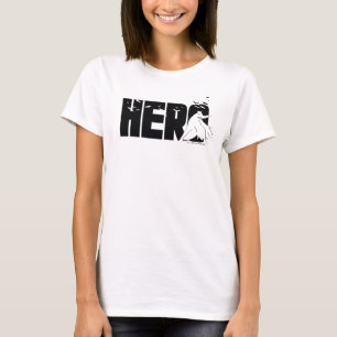 Camiseta O Gráfico "Herói" do Batman