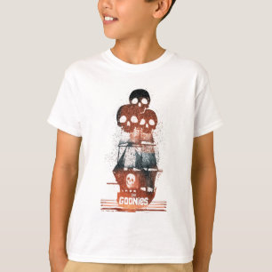 Camiseta O Gráfico Silhuette do Navio Pirata dos Goonies
