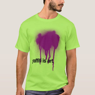 Camiseta O grafite é arte