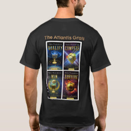 Camiseta O Grail de Atlantis - finalista 2018 do prêmio do