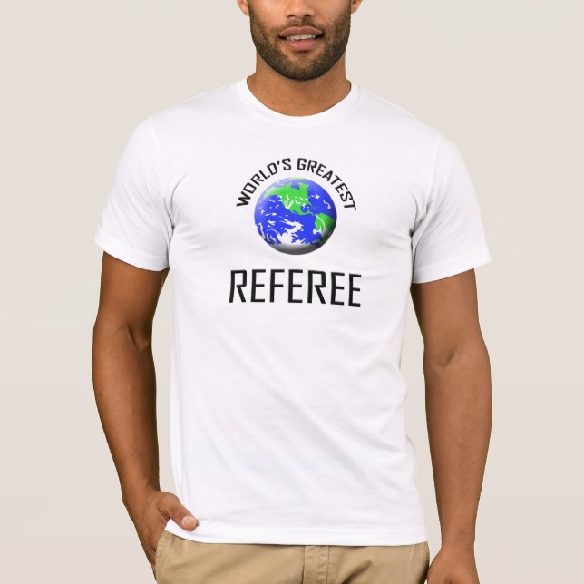 Camiseta O grande árbitro do mundo (Frente)
