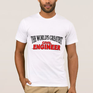 Camiseta O grande engenheiro civil do mundo