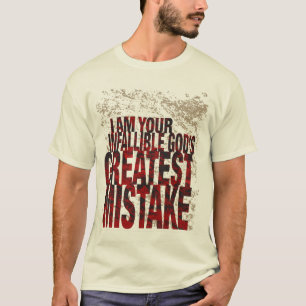 Camiseta O grande erro do deus