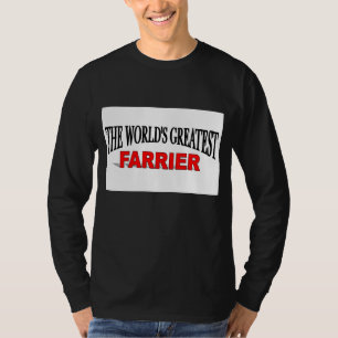 Camiseta O grande Farrier do mundo