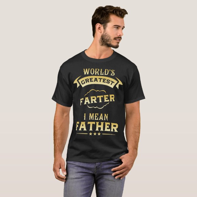 Camiseta o grande farter do mundo eu significo o pai (Frente Completa)