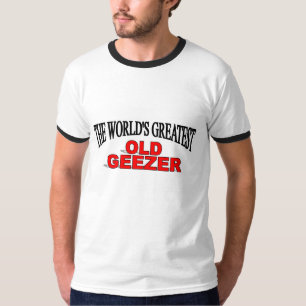 Camiseta O grande Geezer idoso do mundo