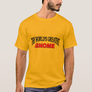 Camiseta O grande gnomo do mundo