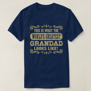 Camiseta O grande Grandad do mundo
