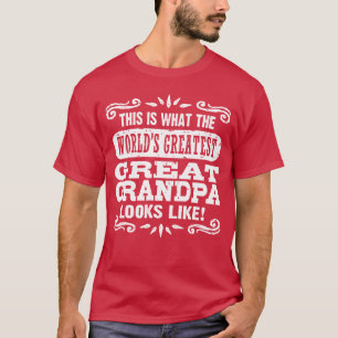 Camiseta O grande grande vovô do mundo