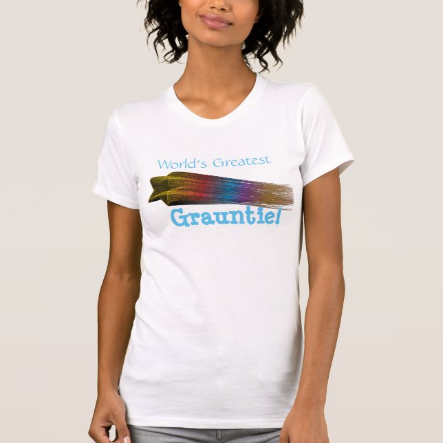 Camiseta O grande Grauntie do mundo! (Frente)