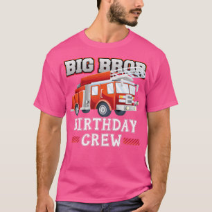 Camiseta O Grande Irmão, Aniversário da Tripulação, Bombeir