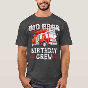 Camiseta O Grande Irmão, Aniversário da Tripulação, Bombeir