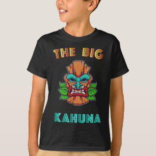 Camiseta O Grande Kahuna Funny Hawaiian Tiki Pai Boss Gift