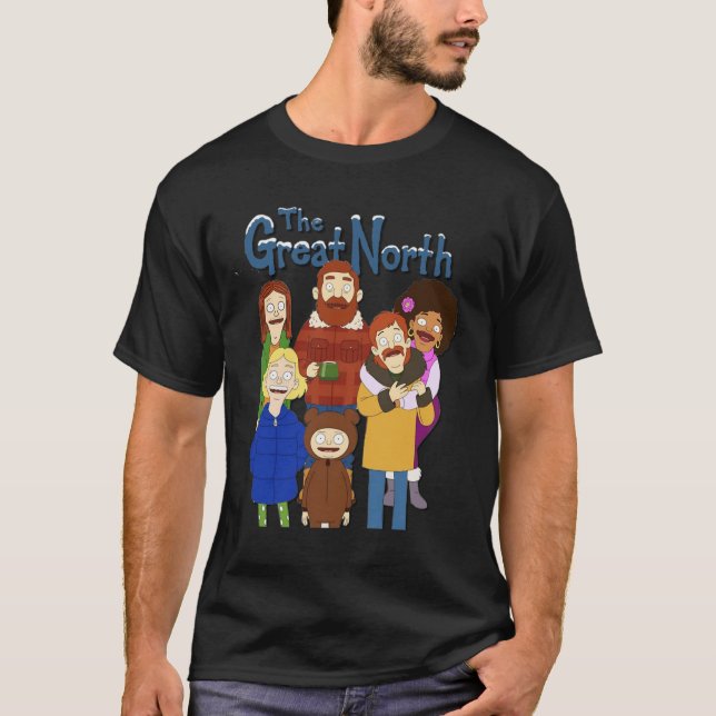 Camiseta O Grande menino do Norte (Frente)