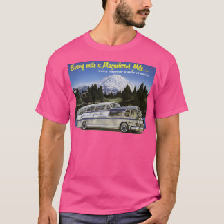 Camiseta O Grande Ônibus. As Aventuras De 1950S Começam Aqu