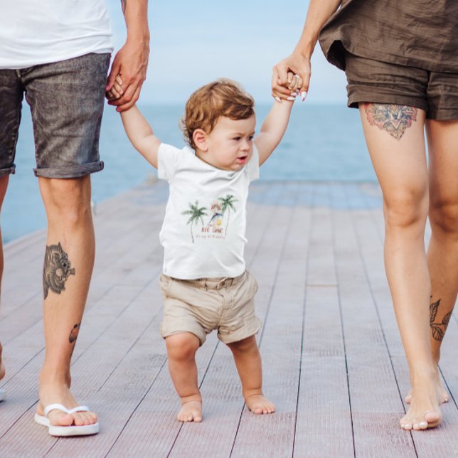 Camiseta O Grande | primeiro aniversario de Surf de Verão (Criador carregado)
