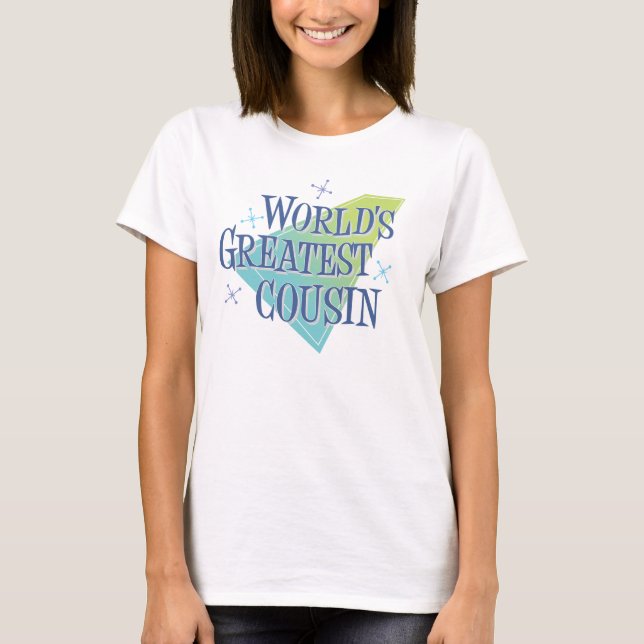 Camiseta O grande primo do mundo (Frente)